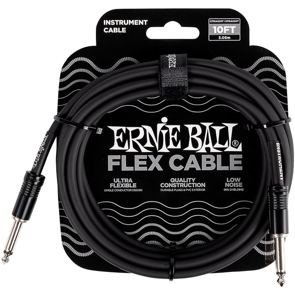 Ernie Ball FLEX INSTRUMENT CABLE STRAIGHT/STRAIGHT 20FT