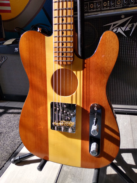 Custom Build Guitars Telecoustic Roasted Maple Neck