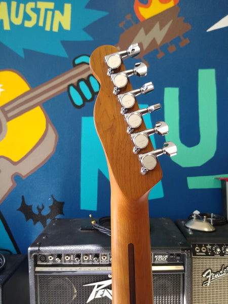 Custom Build Guitars Telecoustic Roasted Maple Neck