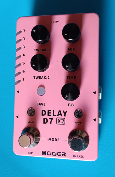 Mooer D7 X2 Series Delay used