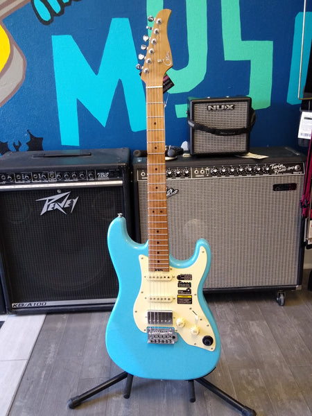 Mooer GTRS Guitars Standard 800 Intelligent Guitar (S800) - Sonic Blue