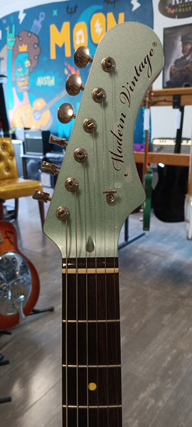 Modern Vintage MVS-64-FSM ’60s Vintage Guitar – Firemist Silver Metallic Finish
