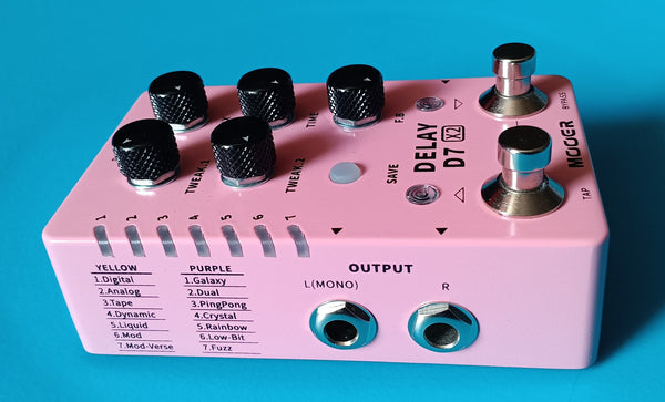 Mooer D7 X2 Series Delay used