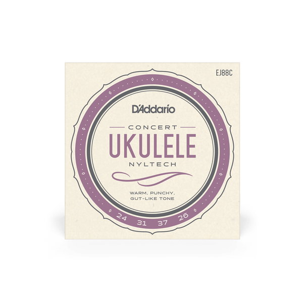 D'Addario Concert Ukulele NYLtech