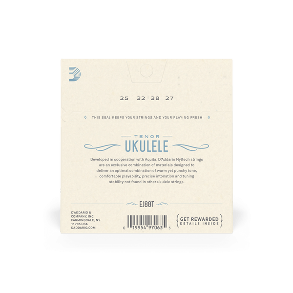 D'Addario Tenor Ukulele NYLtech