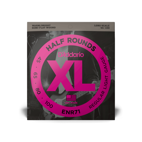 D'Addario 45–100 Regular Light Long Scale Bass