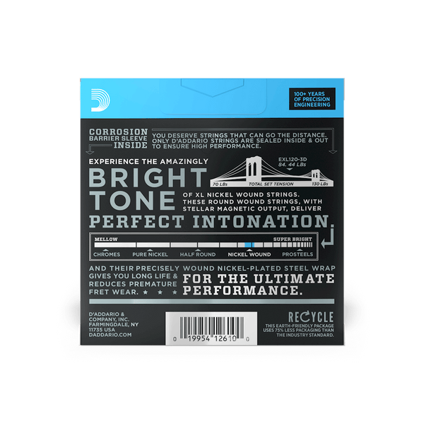 D'Addario 09–42 Super Light Electric 3 pack