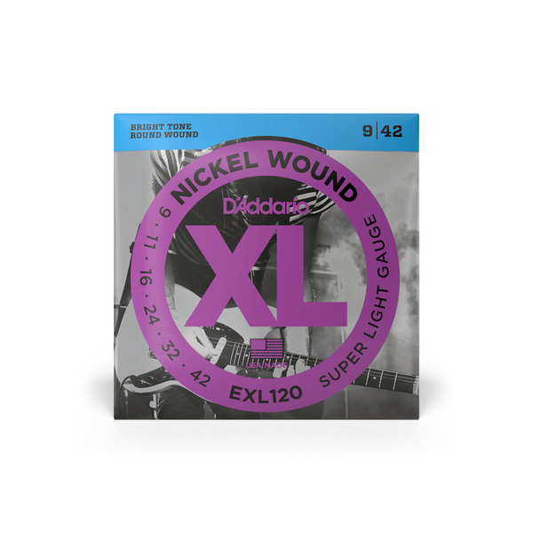 D'Addario 09–42 Super Light EXL120