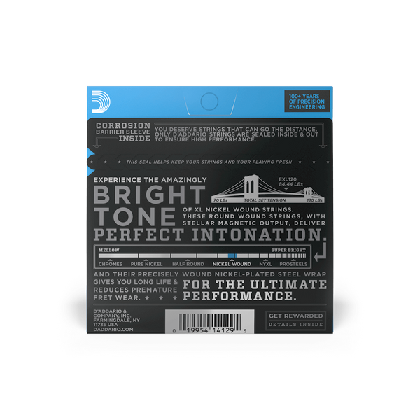 D'Addario 09–42 Super Light EXL120