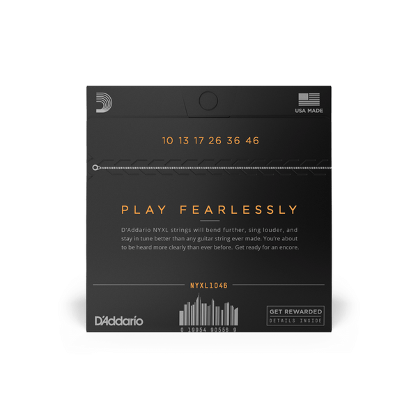 D'Addario NYXL 10–46 Regular Light
