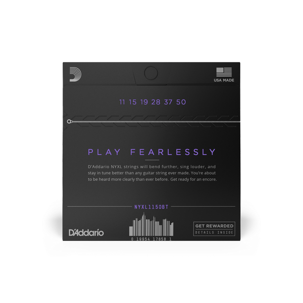 D'Addario NYXL 11–50 Medium balanced tension