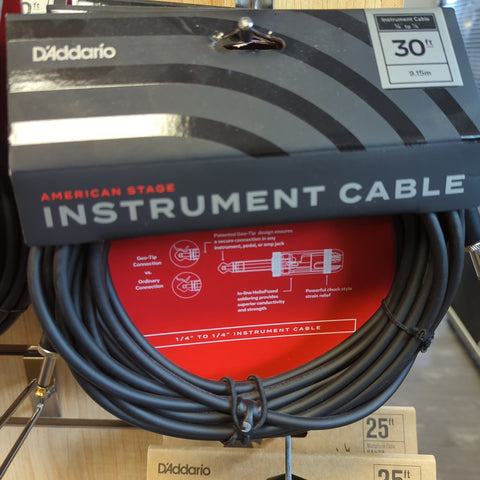 D'Addario American Stage Instrument Cable