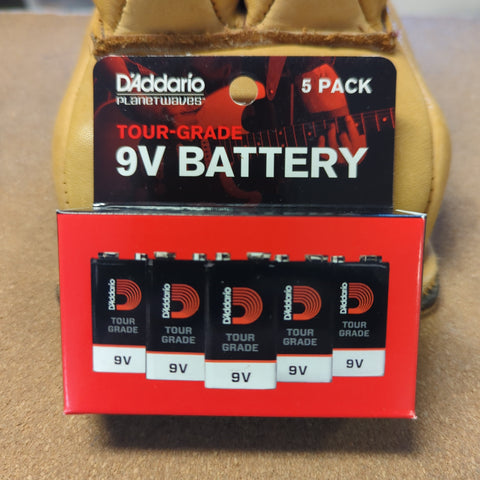 D'Addario 9volt battery