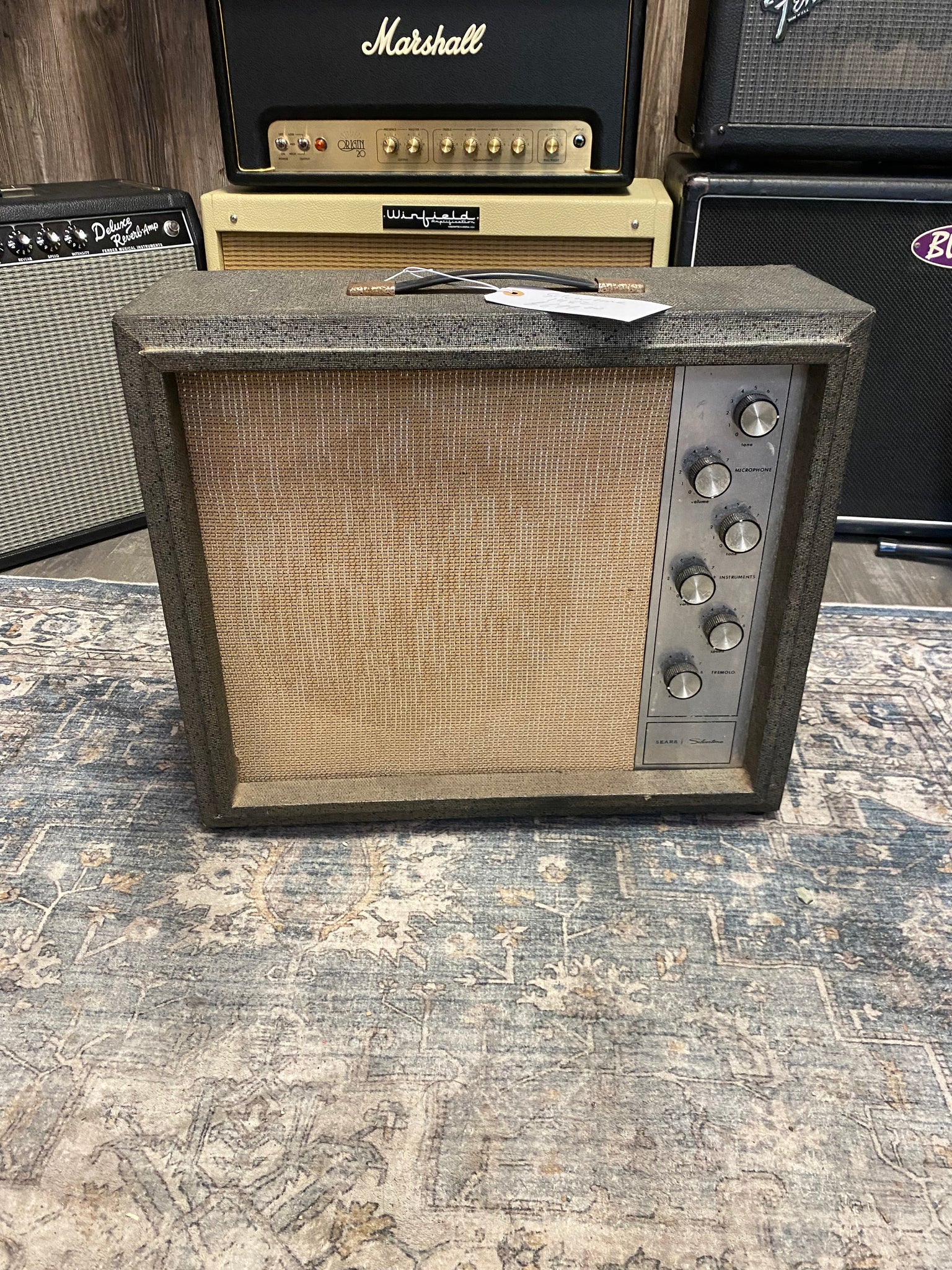 Silvertone 1482 Guitar Amplifier 60’s used