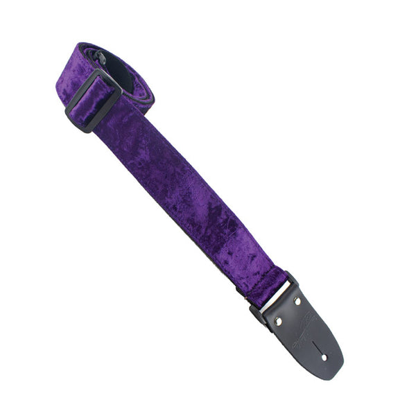 Henry Heller Crushed Velvet guitar strap