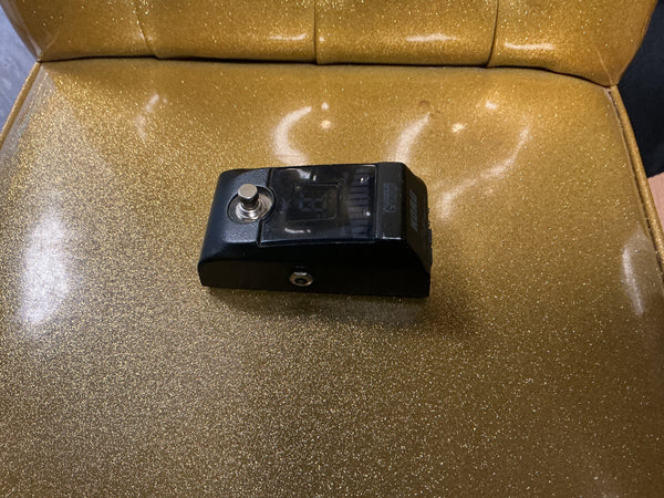 Korg Pitchblack Chromatic Guitar/Bass Tuning Pedal used