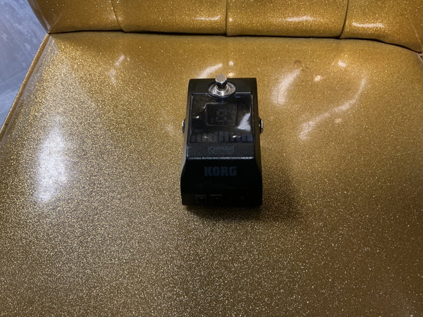 Korg Pitchblack Chromatic Guitar/Bass Tuning Pedal used