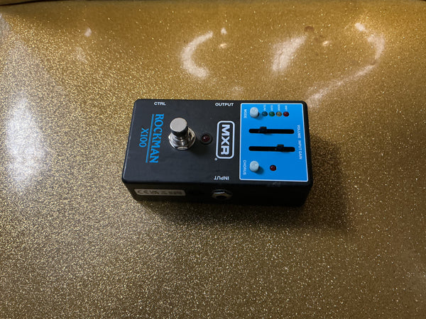 MXR MX100 Rockman X100 Analog Tone Processor 2025 - Present - Black / Blueb used