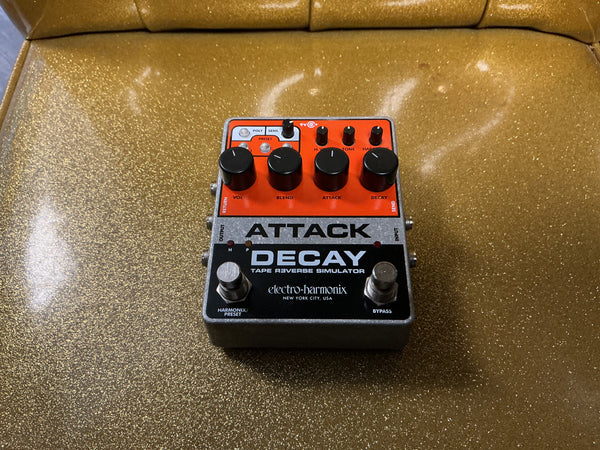 Electro-Harmonix Attack Decay Reverse Tape Simulator 2019 - Present - Orange / Black used