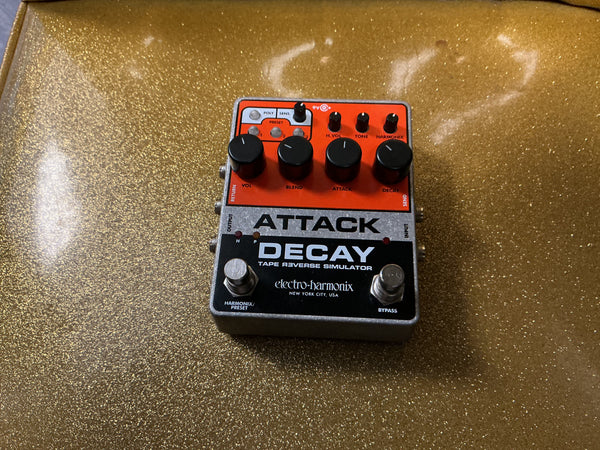 Electro-Harmonix Attack Decay Reverse Tape Simulator 2019 - Present - Orange / Black used