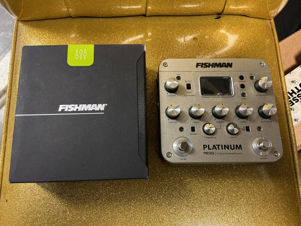 Fishman Platinum Pro EQ 2010s - Brushed Metal used