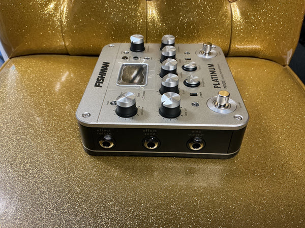 Fishman Platinum Pro EQ 2010s - Brushed Metal used