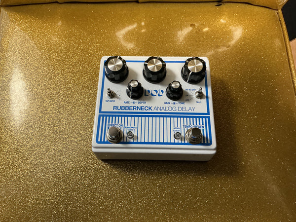 DOD Rubberneck Analog Delay 2010s - White/Blue used