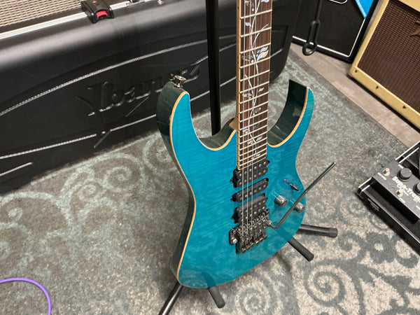 Ibanez RG8570Z-CRA J. Custom with Rosewood Fretboard 2017 - 2019 - Chrysocolla used