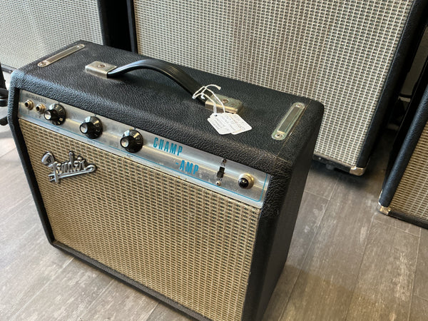 Fender Champ 6-Watt 1x8" Guitar Combo 1970 - 1981 - Silverface used
