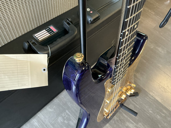James Trussart Custom Strat 2023 - Blue w/ case