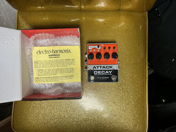 Electro-Harmonix Attack Decay Reverse Tape Simulator 2019 - Present - Orange / Black