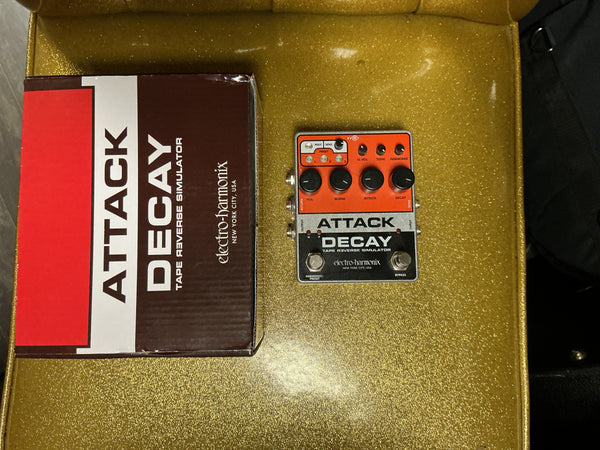 Electro-Harmonix Attack Decay Reverse Tape Simulator 2019 - Present - Orange / Black