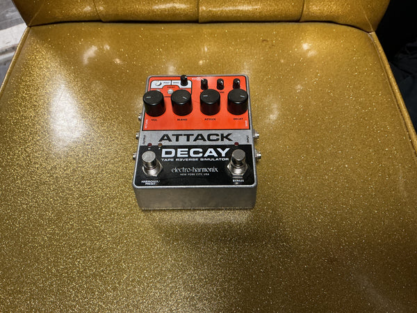 Electro-Harmonix Attack Decay Reverse Tape Simulator 2019 - Present - Orange / Black