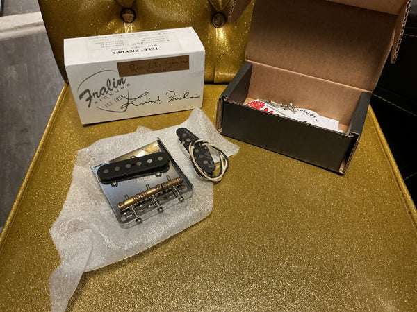 Lindy Fralin Ron Ellis Signature Telecaster 2010’s - Polished nickel used