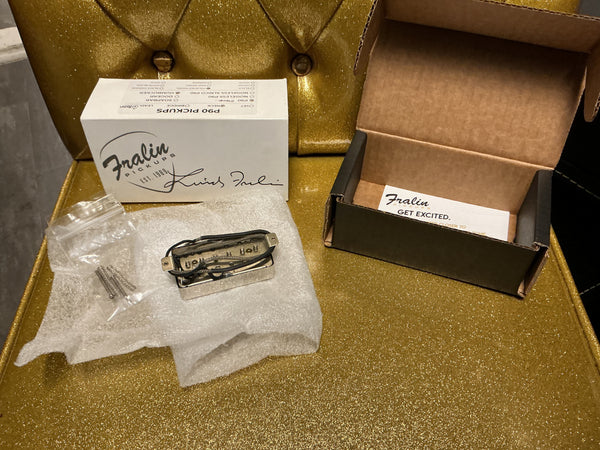 Lindy Fralin P-90 pickups 2010’s - Polished nickel used