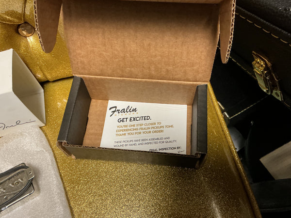 Lindy Fralin P-90 pickups 2010’s - Polished nickel used