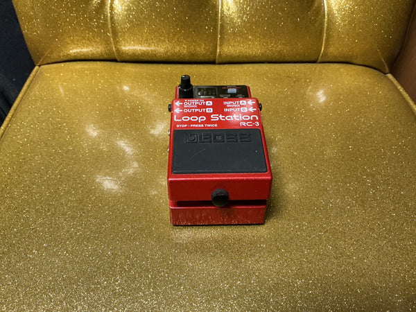 Boss RC-3 Loop Station 2011 - Present - Red used