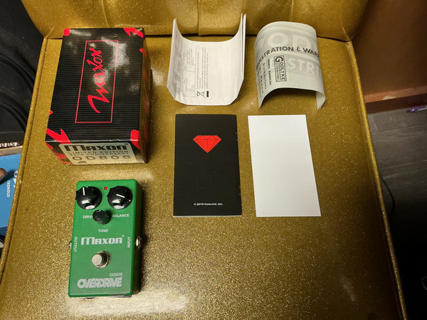 Maxon OD-808 Overdrive 2010s - Green used