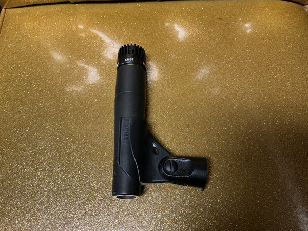 Shure SM57 Cardioid Dynamic Microphone 1984 - Present - Black used