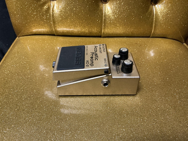 Boss AD-2 Acoustic Preamp Pedal 2016 - Present - Bronze used