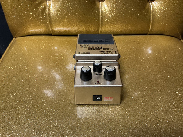 Boss AD-2 Acoustic Preamp Pedal 2016 - Present - Bronze used