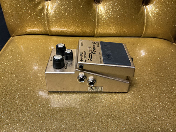Boss AD-2 Acoustic Preamp Pedal 2016 - Present - Bronze used