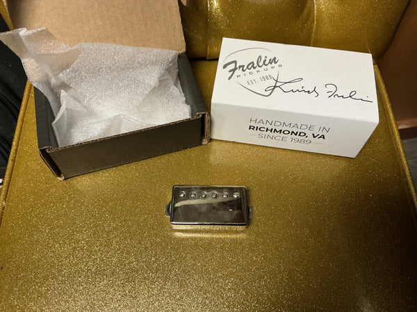 Lindy Fralin 8k Pure P.A.F Gibson bridge Humbucker 2020 - Polished Nickel