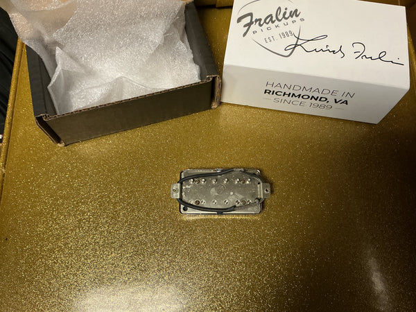 Lindy Fralin 8k Pure P.A.F Gibson bridge Humbucker 2020 - Polished Nickel
