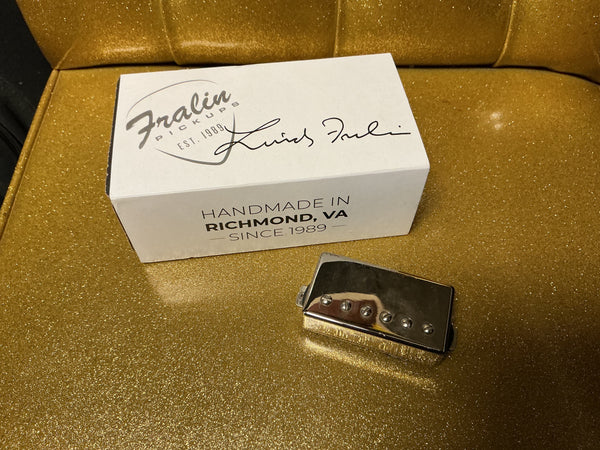 Lindy Fralin 8k Pure P.A.F Gibson bridge Humbucker 2020 - Polished Nickel