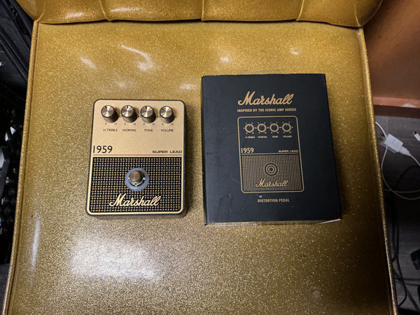 Marshall 1959 Overdrive Pedal 2025 - Present - Black / Gold used
