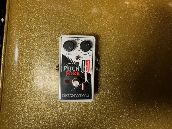 Electro-Harmonix Pitch Fork Polyphonic Pitch Shifter / Harmony Pedal 2014 - Present - Black / White / Red used