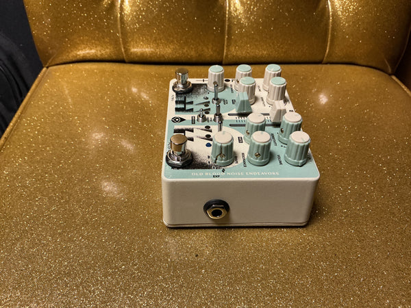 Old Blood Noise Endeavors Float Dual Moving Filter 2022 - Present - Cream / Mint Graphic used
