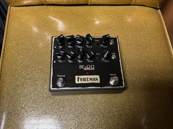 Friedman BE-OD Deluxe Overdrive 2018 - 2019 - Black used