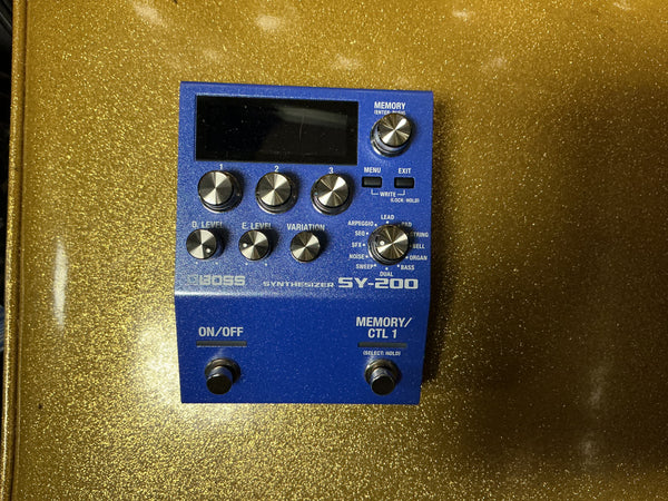 Boss SY-200 Synthesizer 2021 - Present - Blue used